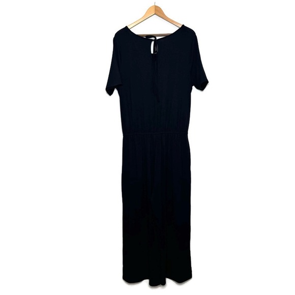 Zenana Black Jumpsuit One Piece Short Sleeve Women’s Size 1X - Picture 2 of 8